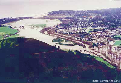 Photo of Carmel River, March 1995