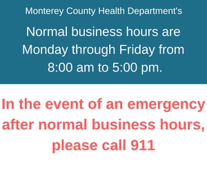 business hours emergency front page