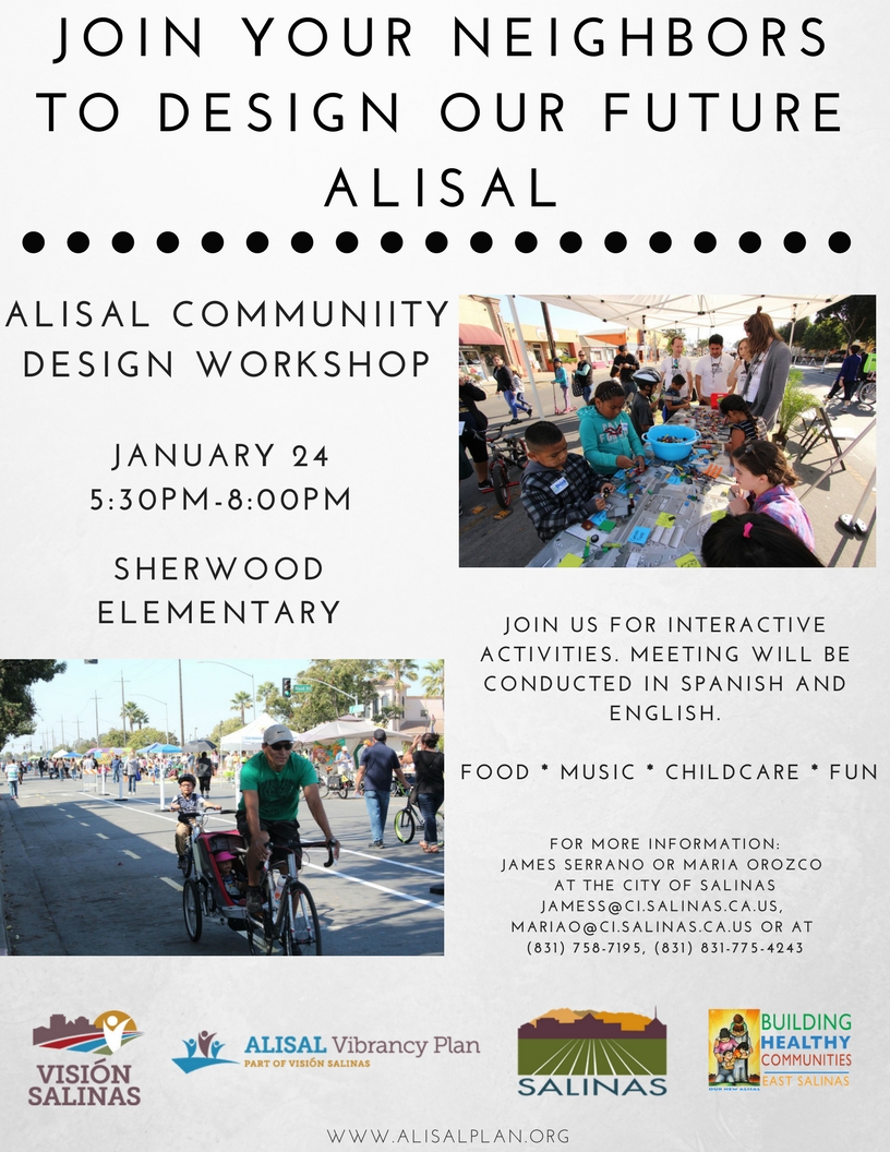 Alisal Community Design Workshop Flyer_Eng