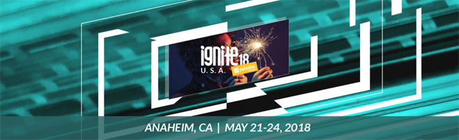 Ignite 2018 Banner