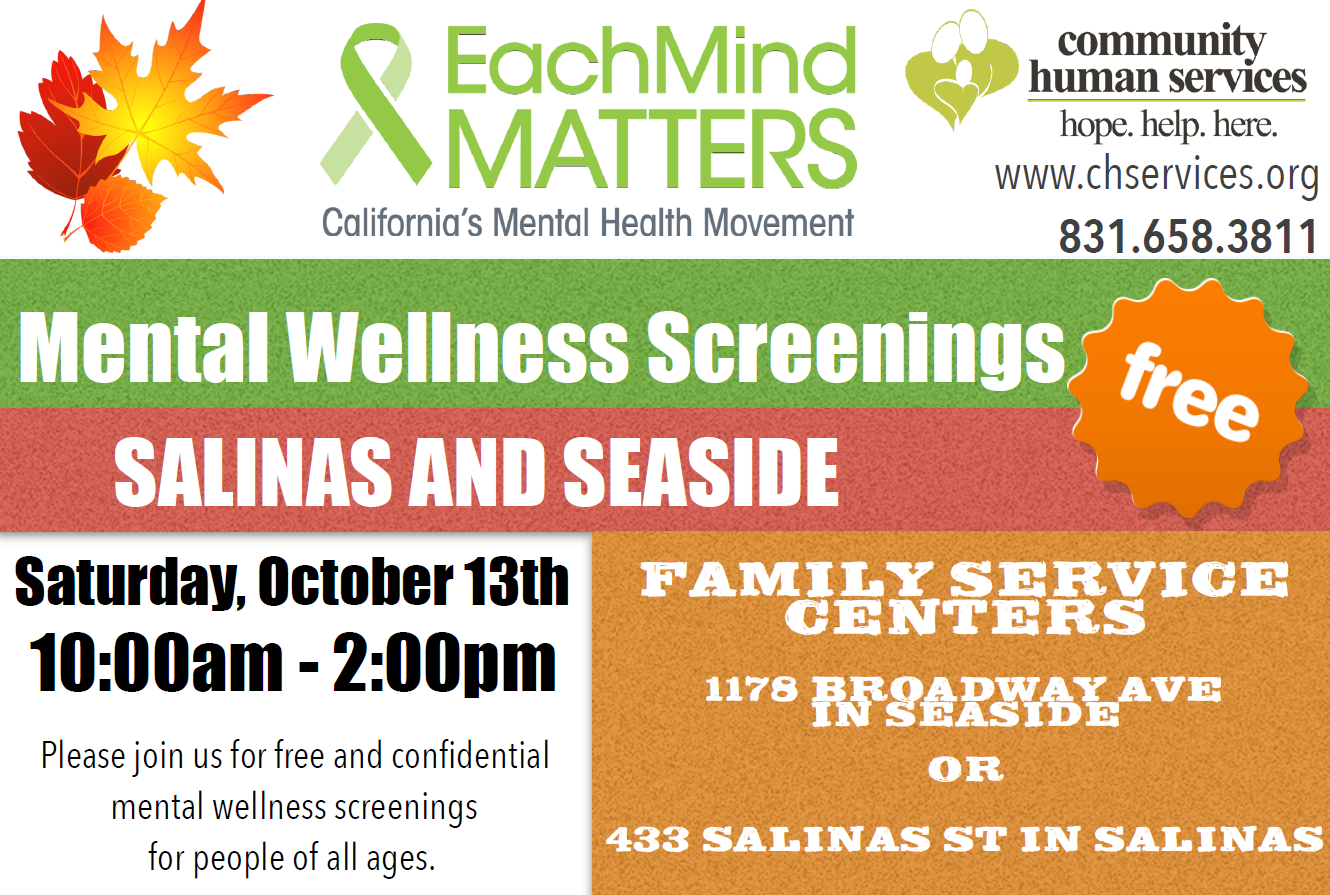 mental health screenings oct