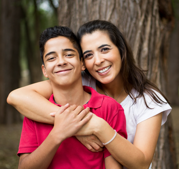 mother and son pic