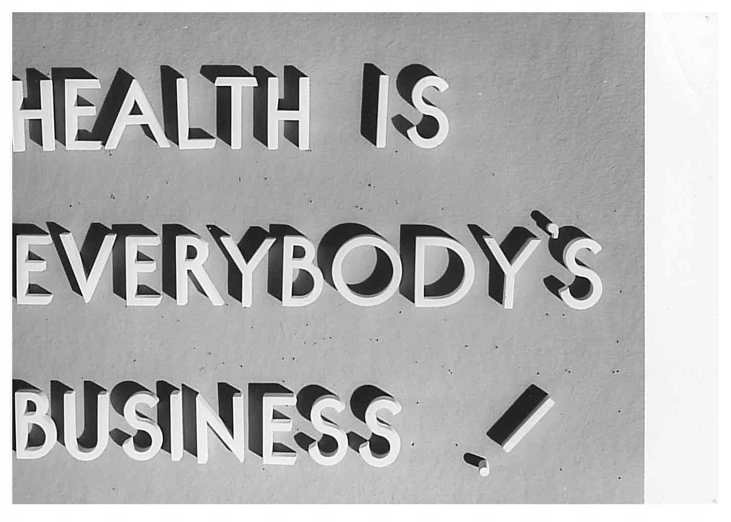 Health is everybodys business