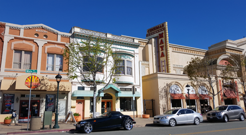 historic Salinas downtown main street