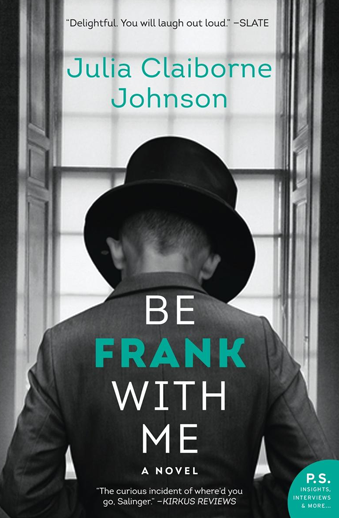 book cover Be Frank with me by Julia Johnson