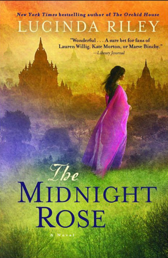 Book cover titled The Midnight Rose by Lucinda Riley