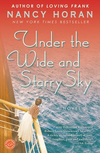 Book cover titled Under the Wide and Starry Sky: a novel by Nancy Horan