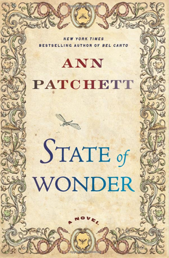 Book cover titled State of Wonder by Ann Patchett