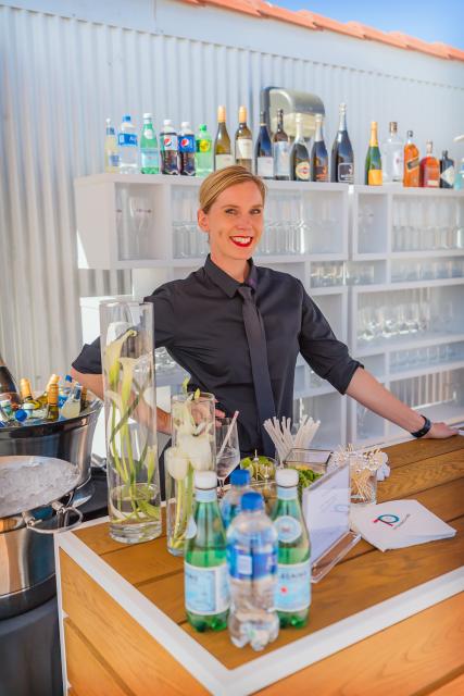 image of woman in the Lakebed Lounge