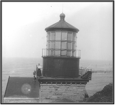 Big Sur Lighthouse Circa 1900