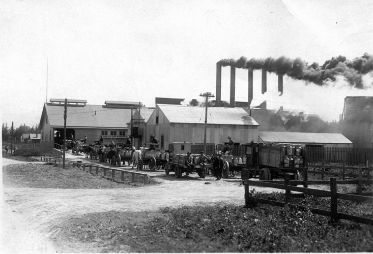 Alpine Evaporated Cream Company building. Gonzales, CA 1921