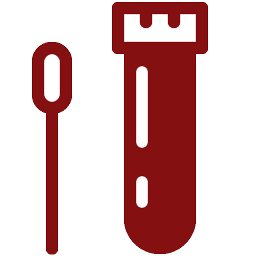 Covid testing vial