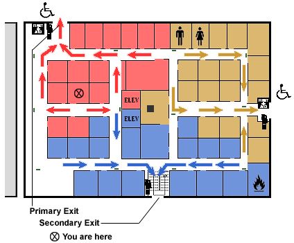 Evac Map