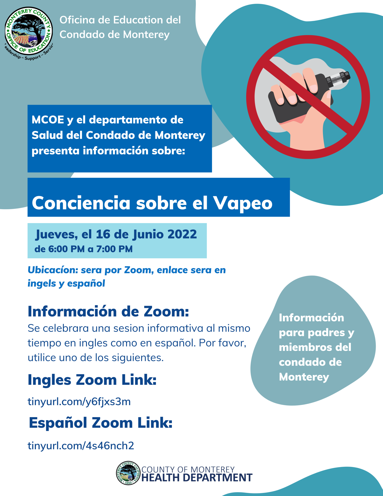 Vaping Awareness - Spanish (PNG)