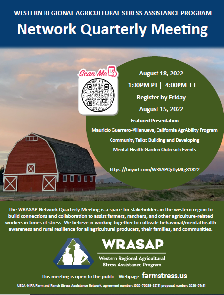 WRASAP network quarterly meeting