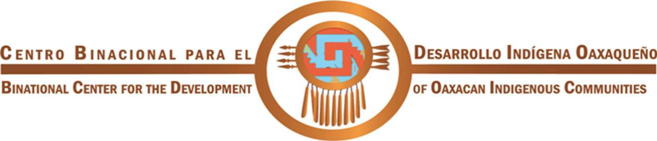 logo for centro binacional para el desarrollo indigena oaxaqueño