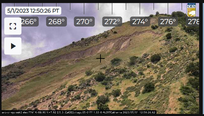 Arroyo seco landslide 1May23