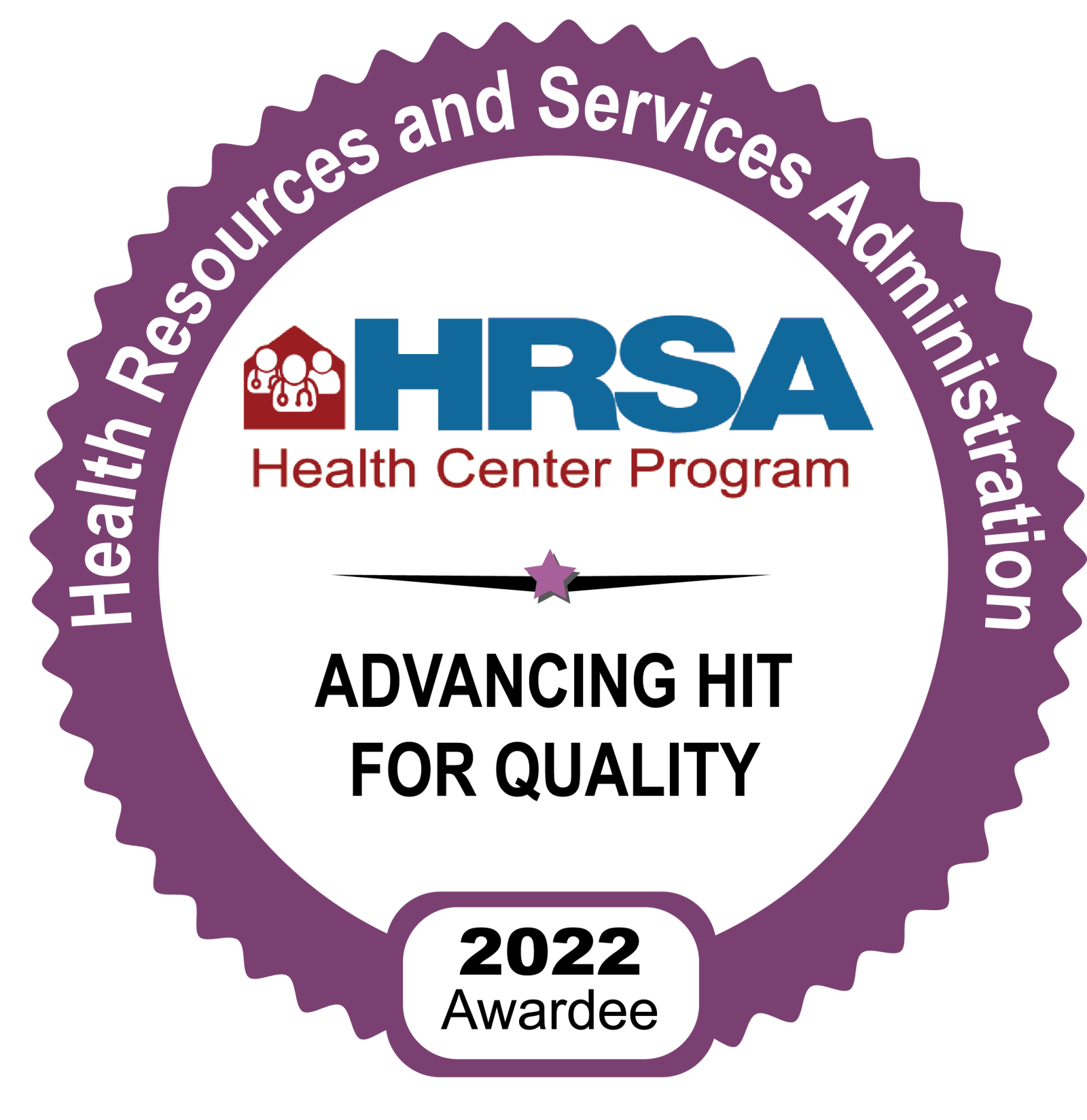 HRSA HCP - Advancing Hit for Quality 2022 Awardee