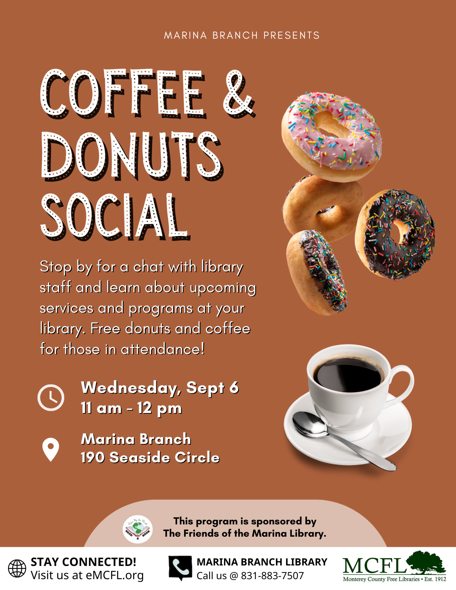 Sept- Coffee & Donuts Social