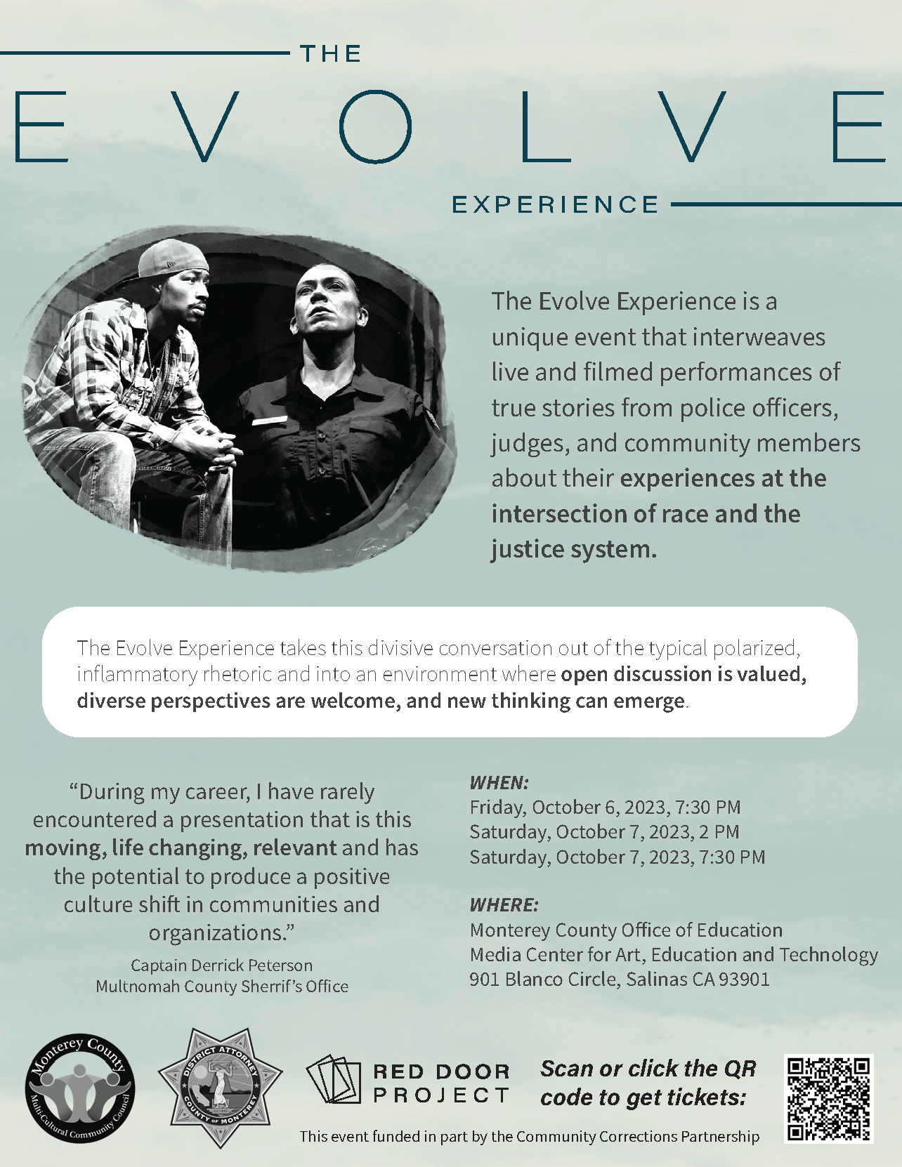 Evolve Experience Flyer - Oct. 6-7, 2023