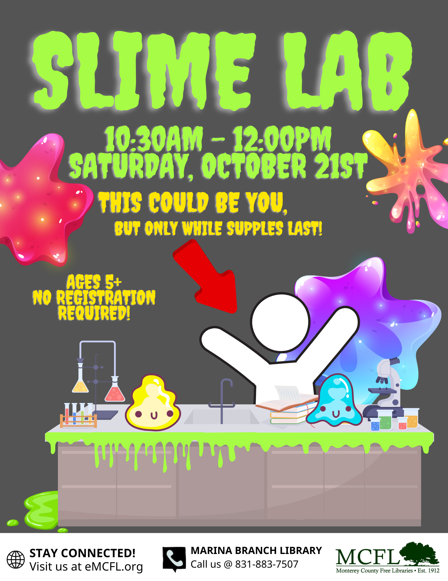 Slime Lab Flyer