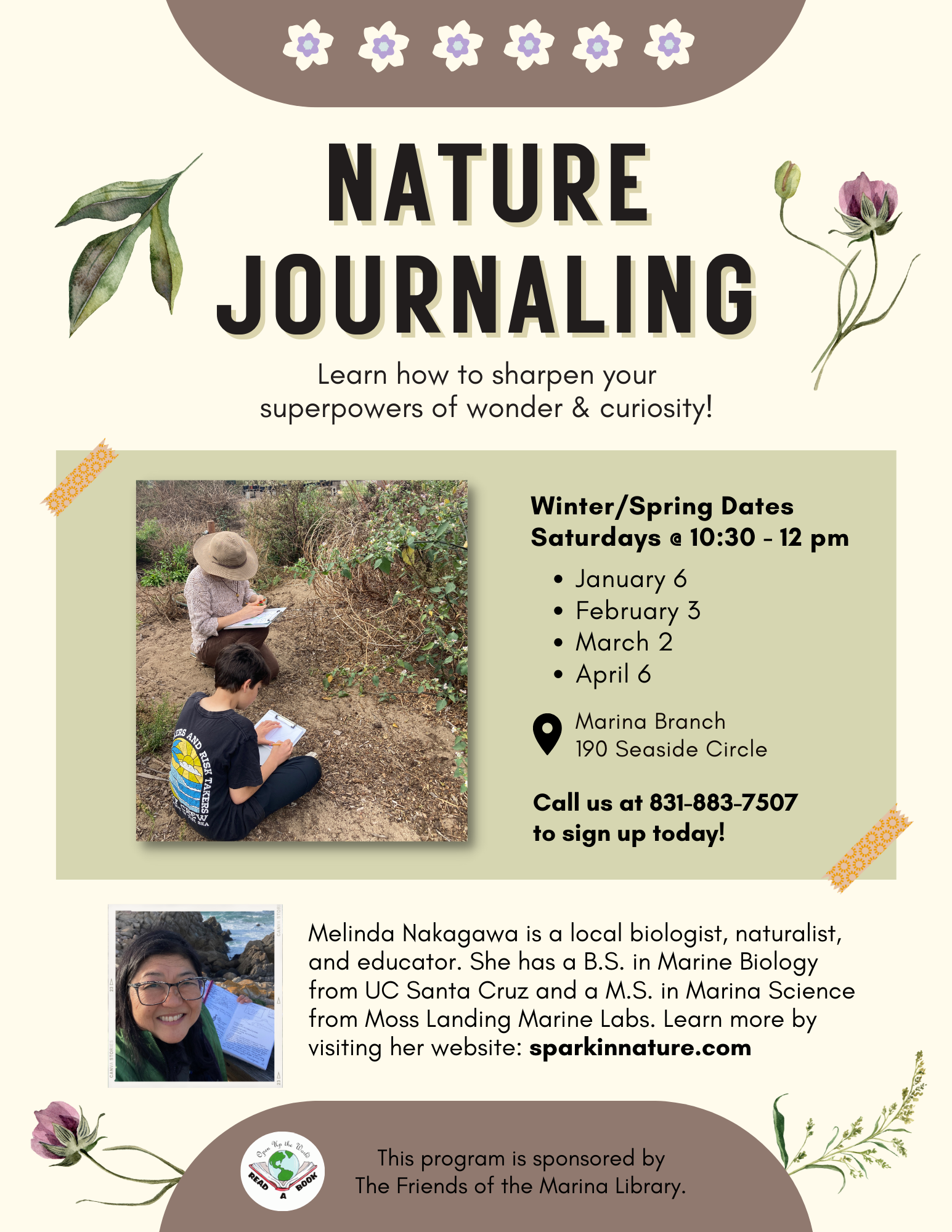 Jan- April 2024 Nature Journaling