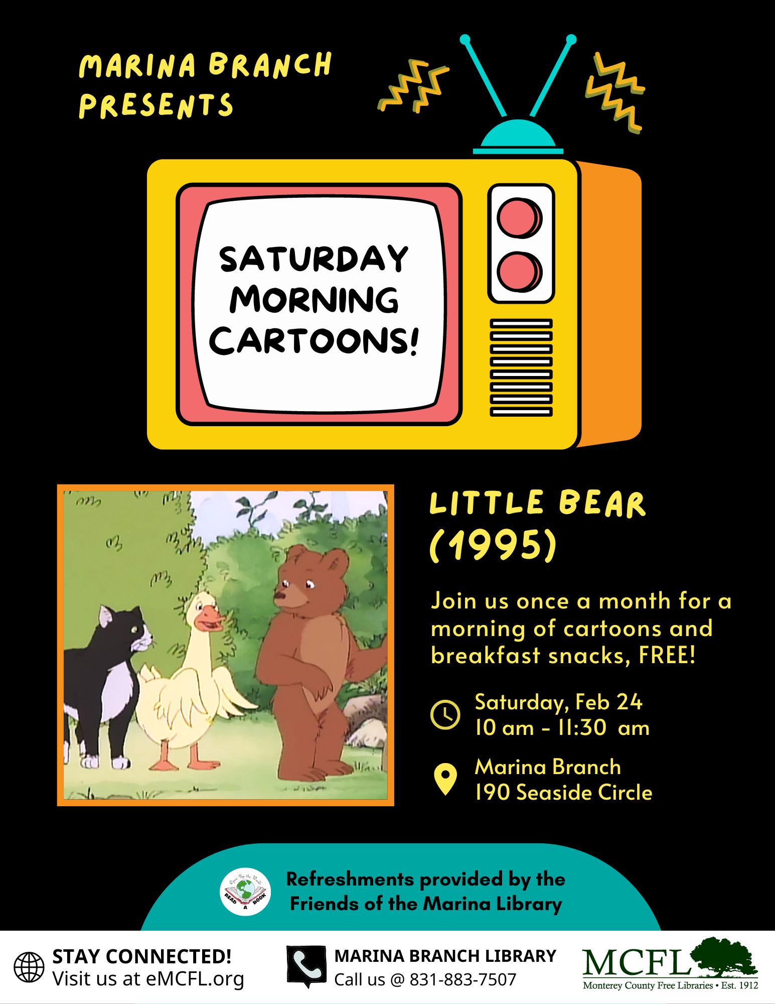 Feb Sat Morning Cartoons