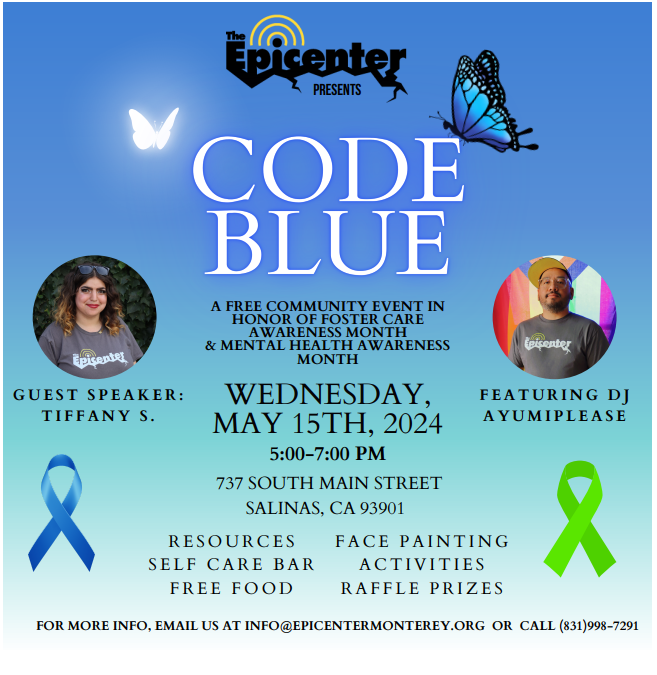 CODE BLUE Wednesday May 15th Epicenter