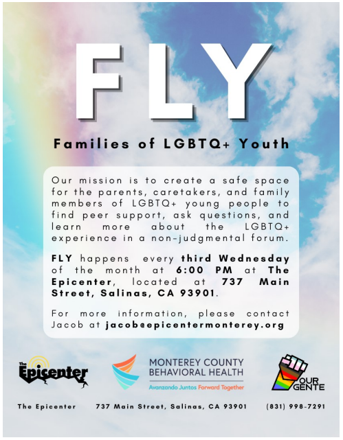 Family of LGBTQ Youth Meeting