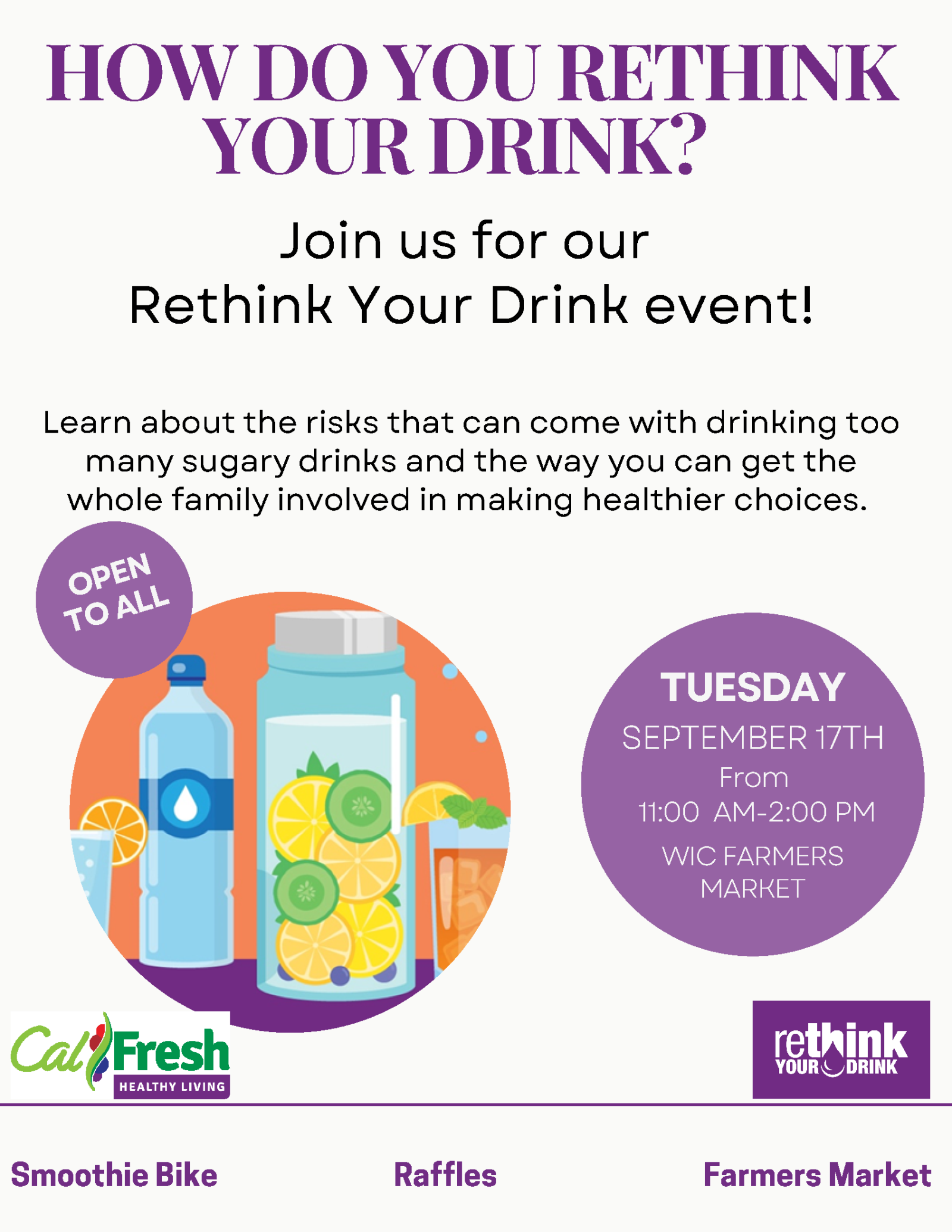 Rethink your drink event 2024