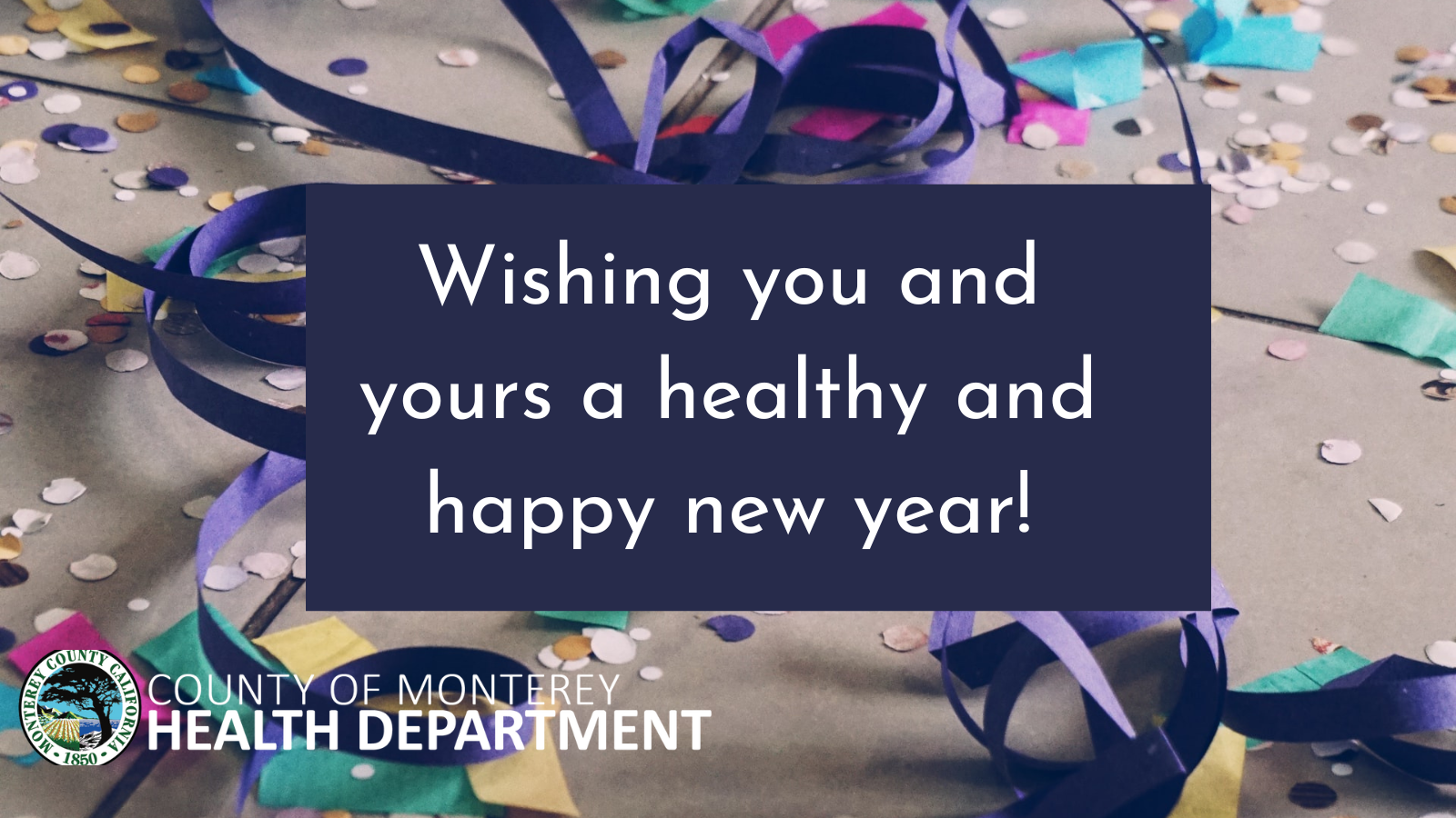 Wishing you and yours a happy new year