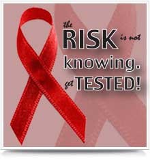 HIV testing the risk is not being tested