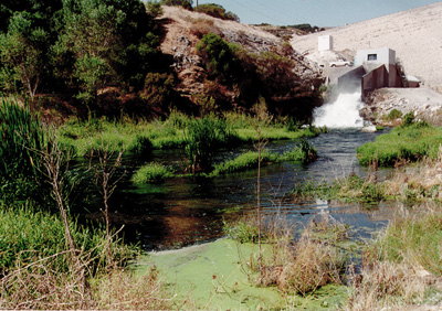 Image of San Antonio Dam and Reservoir